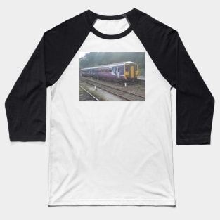 Northern Rail Passenger Train (Oil Painting Effect) Baseball T-Shirt